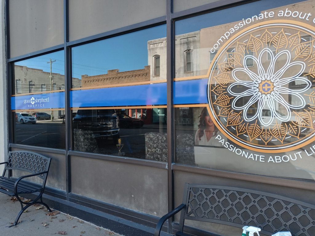 Storefront signage, Cameron, Missouri