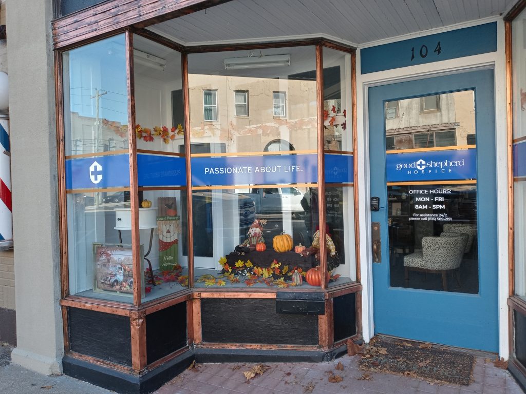 Storefront signage, Cameron, Missouri