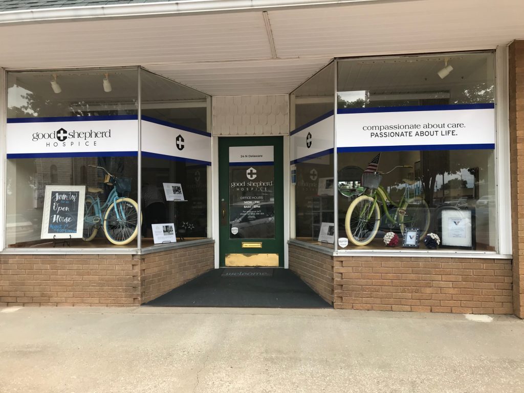 Storefront signage, Butler, Missouri