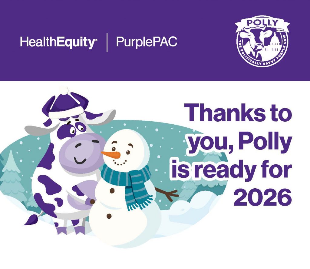 Polly holiday banner