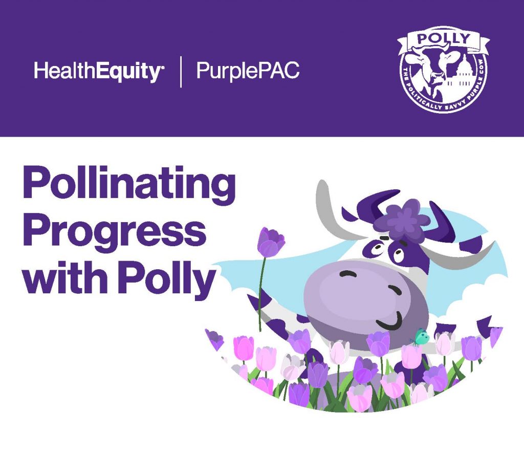 Polly spring campaign email header
