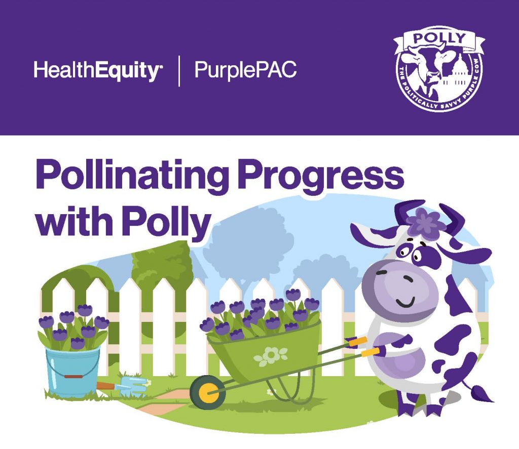 Polly spring campaign email header