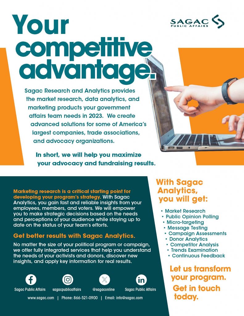 Sagac data and research sales sheet