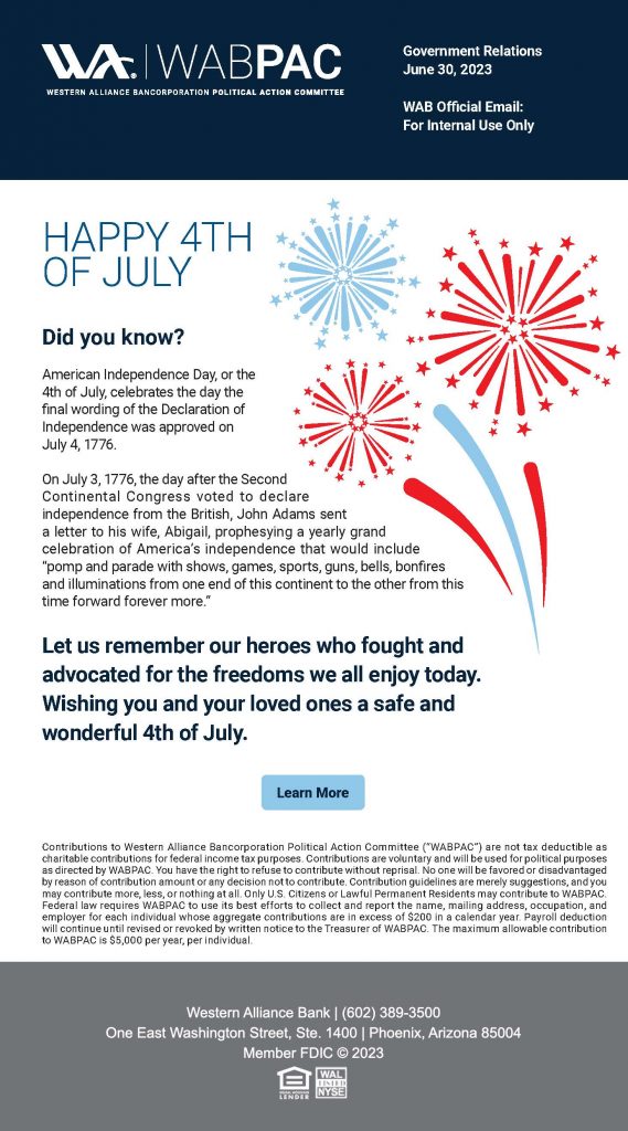 WABPAC Fourth of July graphic